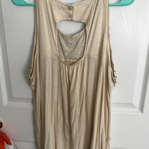 embroidered tank top - Picture 4 of 5